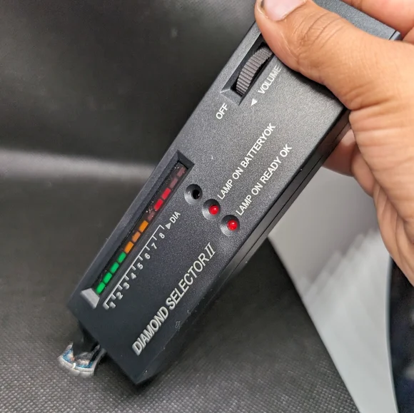 Blue and silver real diamond paint 1 and 1/2 carats - Picture 5 of 13